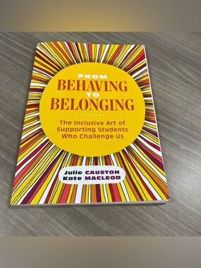 From Behaving to Belonging : The Inclusive Art of Supporting